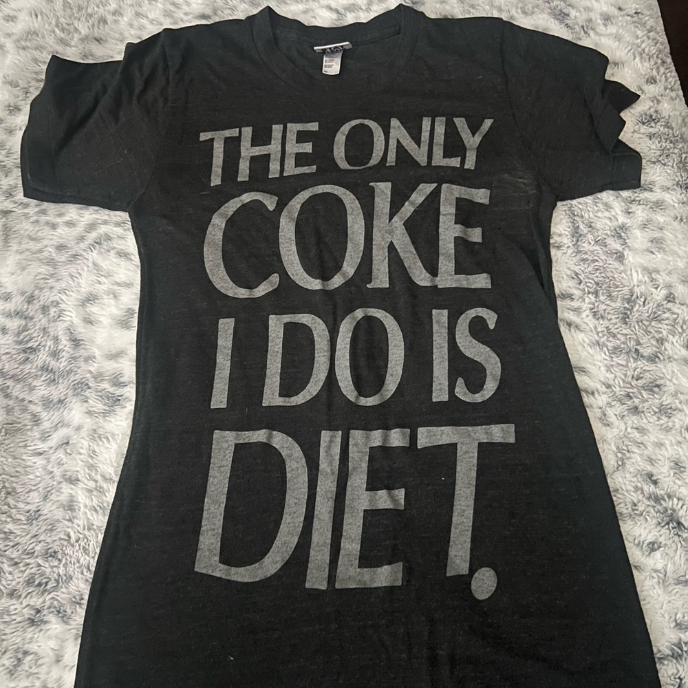 Diet Coke tee XS